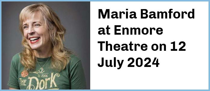 Maria Bamford at Enmore Theatre in Newtown