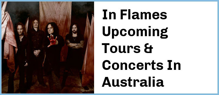 In Flames Concerts