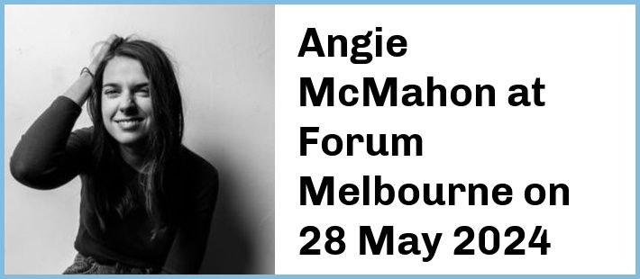 Angie McMahon at Forum Melbourne in Melbourne