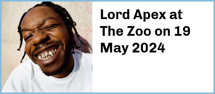 Lord Apex at The Zoo in Fortitude Valley