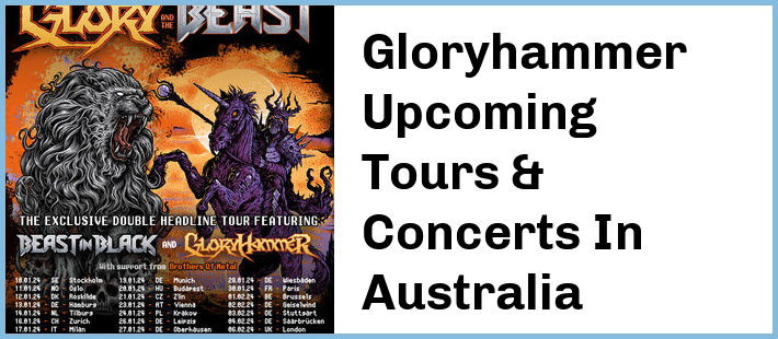 Gloryhammer Concerts