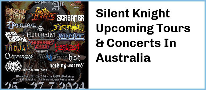 Silent Knight Tickets Australia