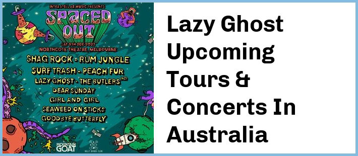Lazy Ghost Tickets Australia