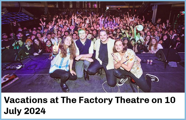 Vacations | The Factory Theatre | 10 July 2024