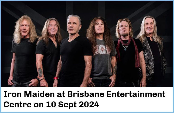 Iron Maiden | Brisbane Entertainment Centre | 10 Sept 2024