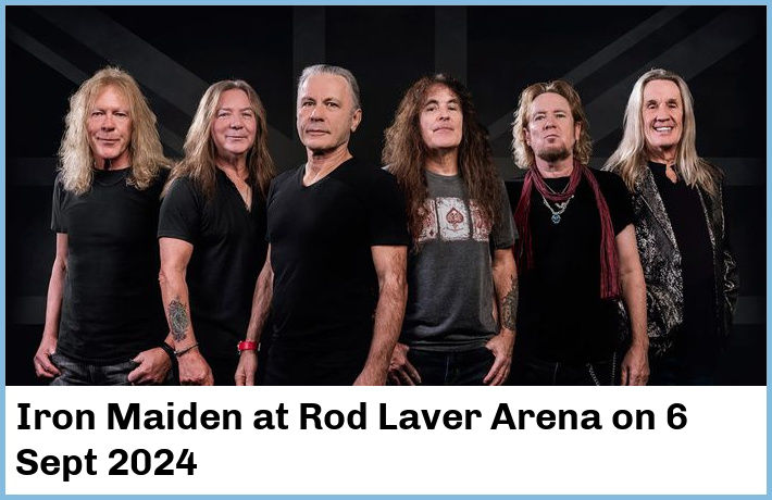 Iron Maiden | Rod Laver Arena | 6 Sept 2024