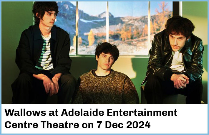 Wallows | Adelaide Entertainment Centre Theatre | 7 Dec 2024