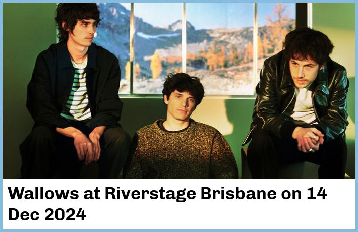 Wallows | Riverstage Brisbane | 14 Dec 2024