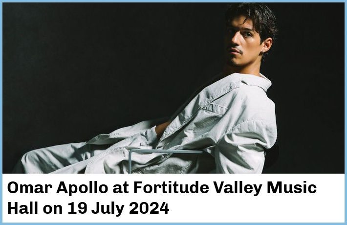 Omar Apollo | Fortitude Valley Music Hall | 19 July 2024