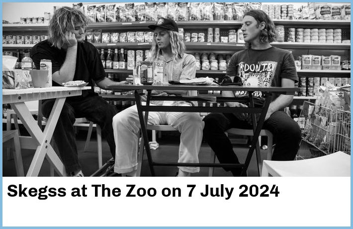 Skegss | The Zoo | 7 July 2024