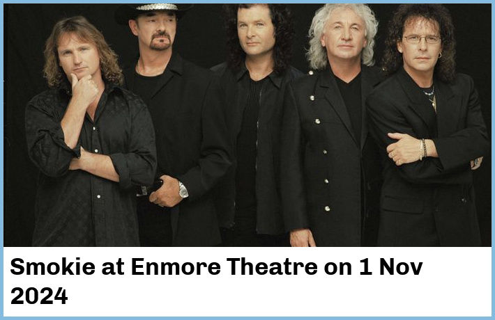 Smokie | Enmore Theatre | 1 Nov 2024