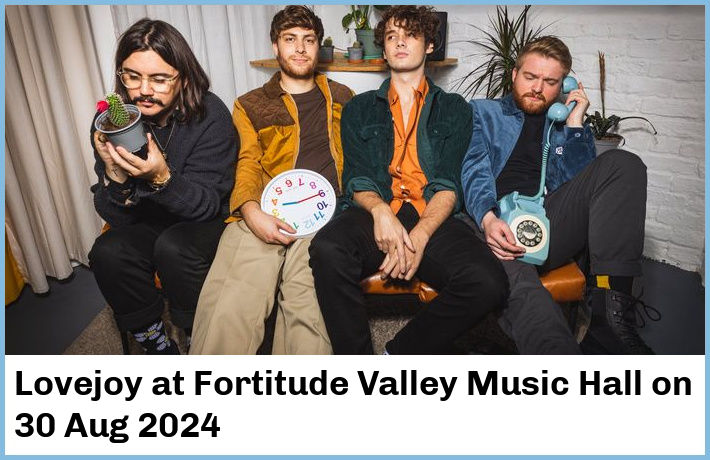 Lovejoy | Fortitude Valley Music Hall | 30 Aug 2024