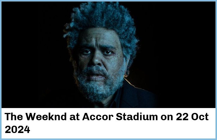 The Weeknd | Accor Stadium | 22 Oct 2024