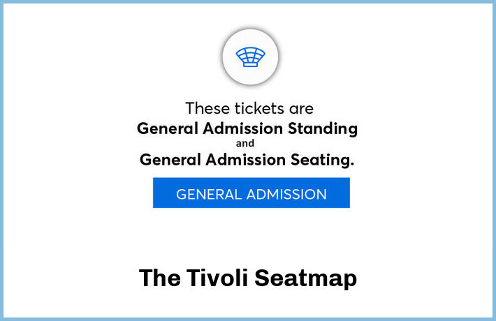 The Tivoli Seatmap