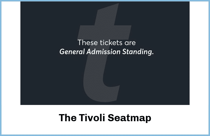 The Tivoli Seatmap