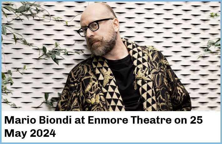 Mario Biondi | Enmore Theatre | 25 May 2024