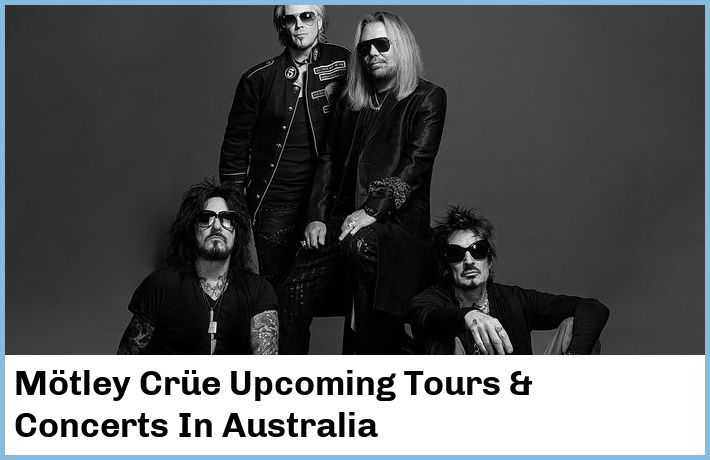 Mötley Crüe Tickets Australia