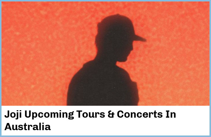 Joji Tickets Australia