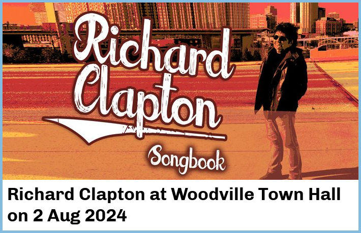 Richard Clapton | Woodville Town Hall | 2 Aug 2024