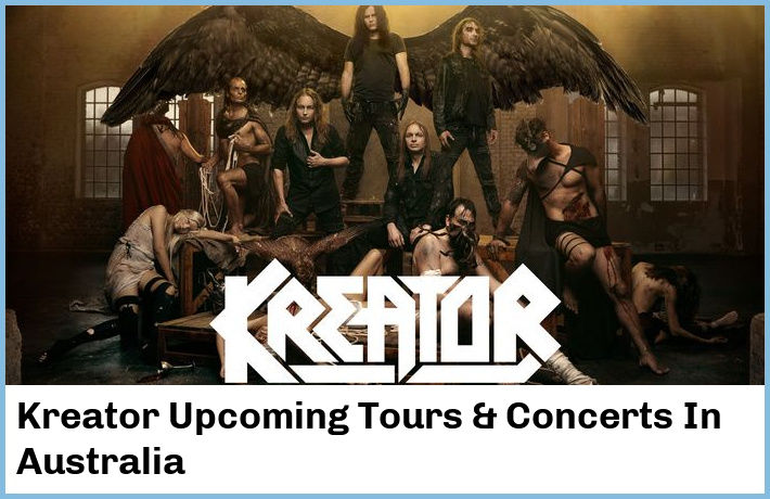 Kreator Tickets Australia