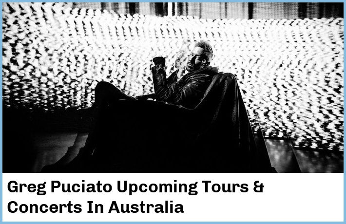 Greg Puciato Tickets Australia