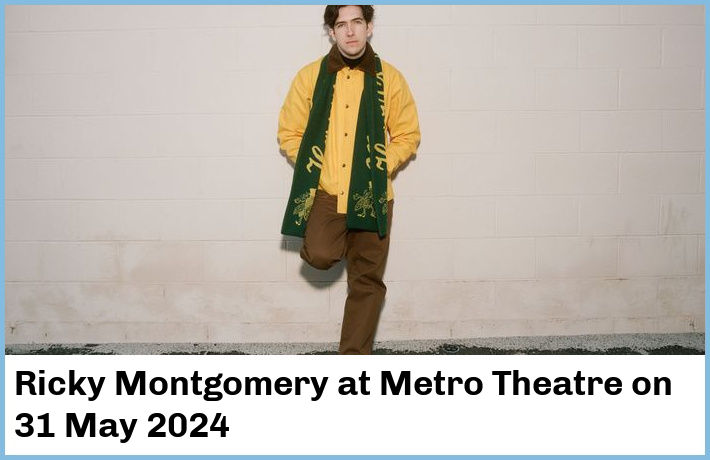 Ricky Montgomery | Metro Theatre | 31 May 2024