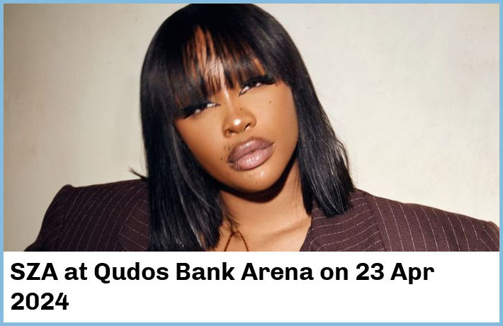 SZA | Qudos Bank Arena | 23 Apr 2024