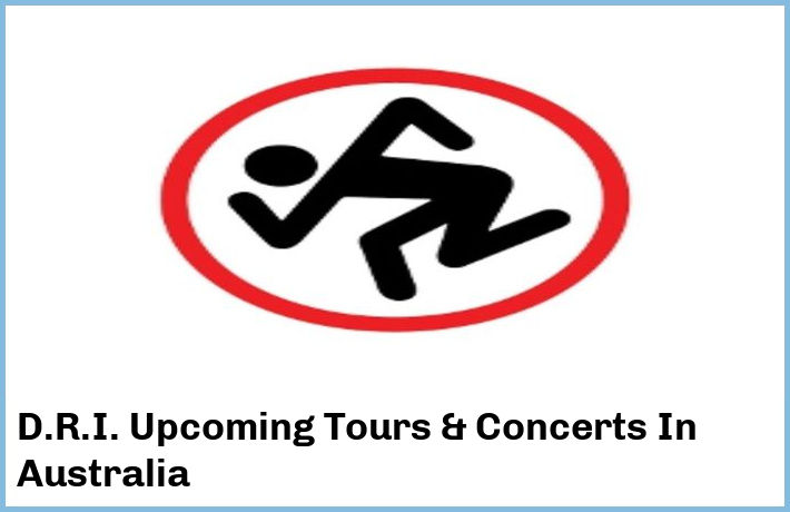 D.R.I. Tickets Australia