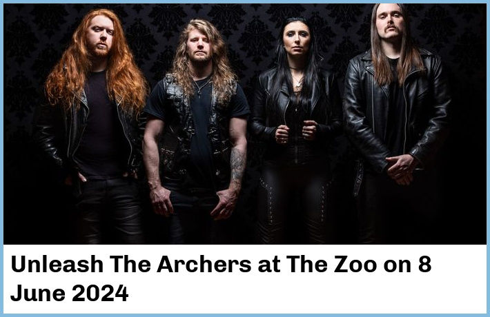 Unleash The Archers | The Zoo | 8 June 2024