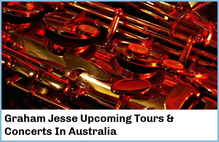 Graham Jesse Tickets Australia