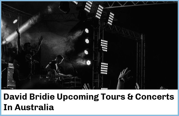 David Bridie Tickets Australia