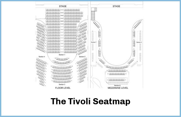 The Tivoli Seatmap