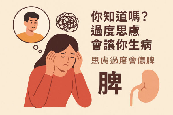 你知道嗎？過度思慮會讓你生病