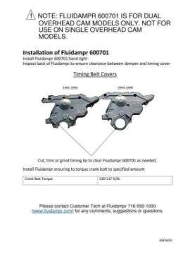 Picture of Fluidampr Crankshaft Dampener 3000GT & Stealth 6G72 DOHC Pulley