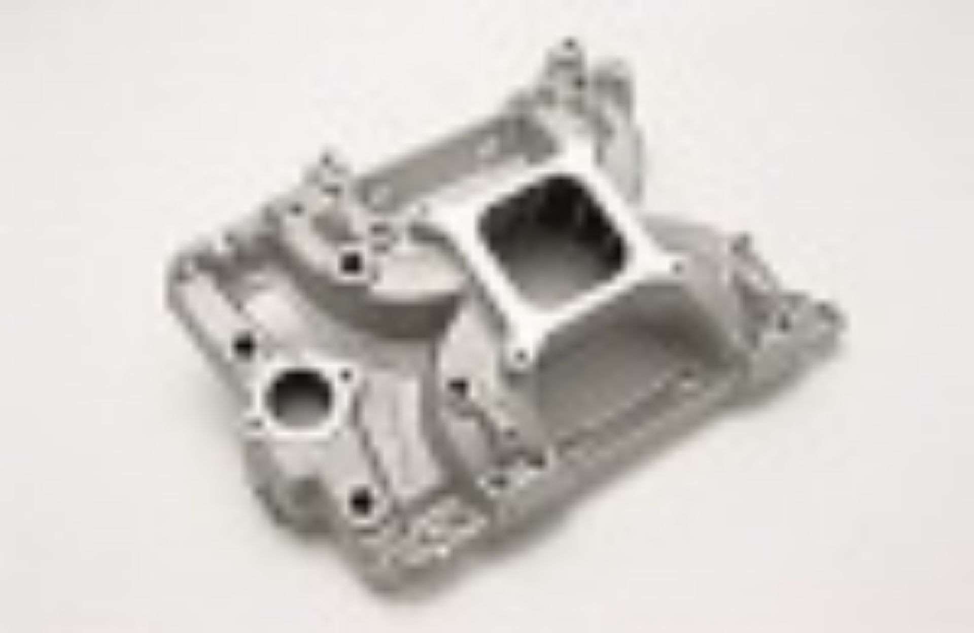 Picture of Edelbrock Intake Manifold Victor Series EFI Pontiac Polished Finish