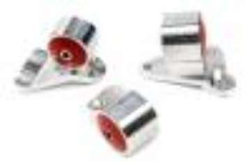 Picture of Innovative 88-91 Civic B-Series Silver Aluminum Mounts 60A Bushings Cable