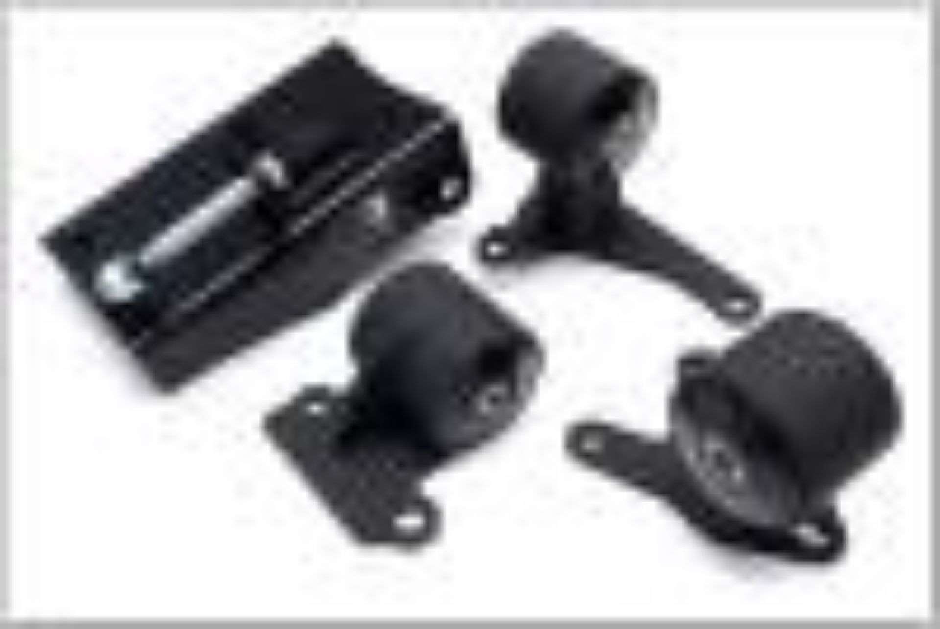 Picture of Innovative 94-01 Integra H-Series Black Steel Mounts 60A Bushings