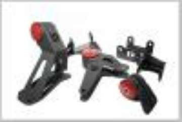 Picture of Innovative 94-01 Integra K-Series Black Steel Mounts 75A Bushings Not K24 Trans