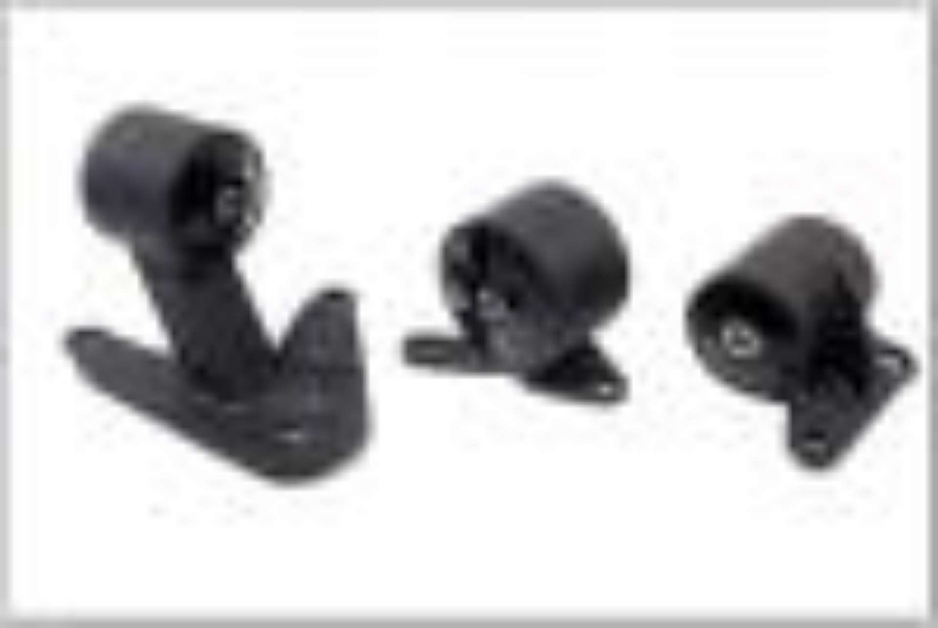 Picture of Innovative 92-96 Prelude F-Series/H-Series Black Steel Mounts 85A Bushings