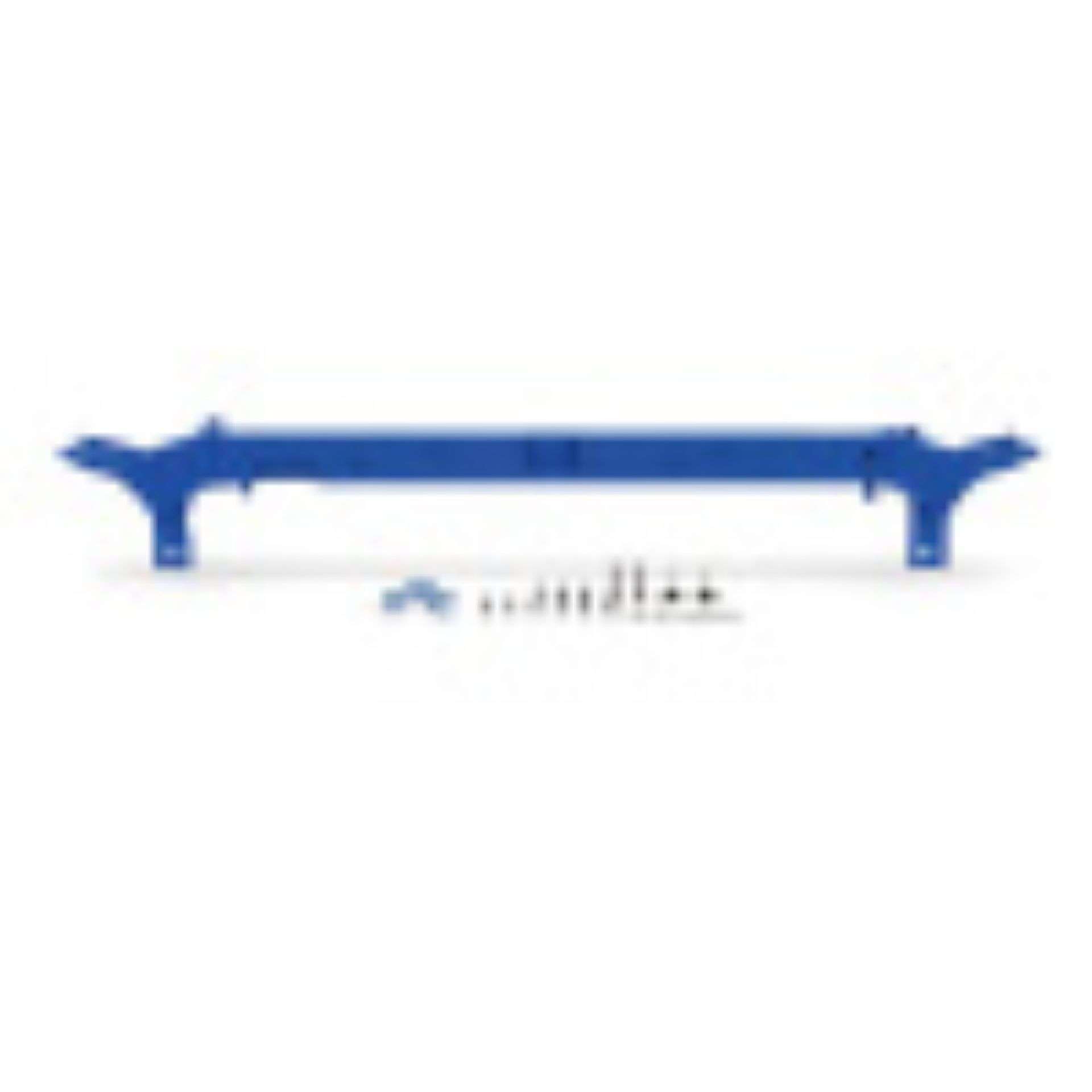 Picture of Mishimoto 2008-2010 Ford 6.4L Powerstroke Upper Support Bar - Wrinkle Blue