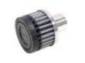 Picture of K&N Steel Base Crankcase Vent Filter/Breather 1in Vent OD x 2in OD x 1.5in Height