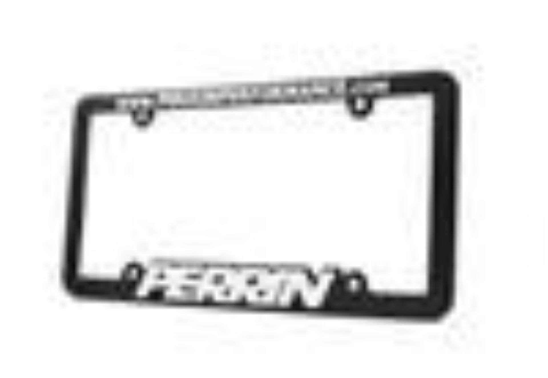 Picture of Perrin Plastic License Plate Frame
