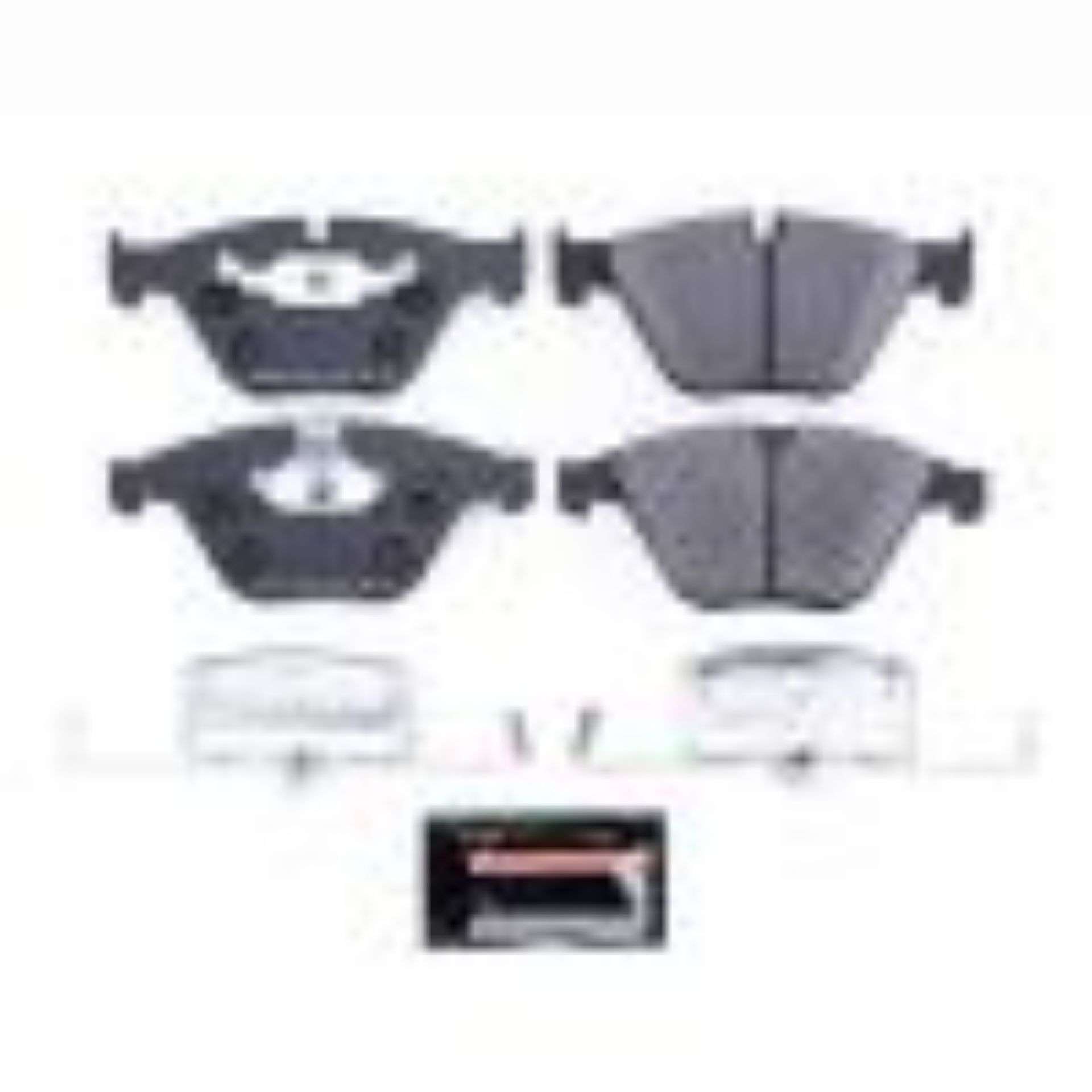 Picture of Power Stop 2011 BMW 1 Series M Front Track Day Brake Pads