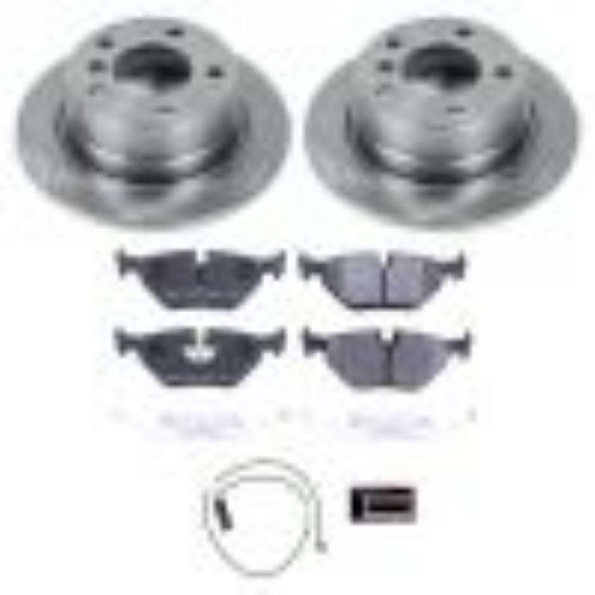 Picture of Power Stop 95-99 BMW 318ti Rear Track Day Brake Kit