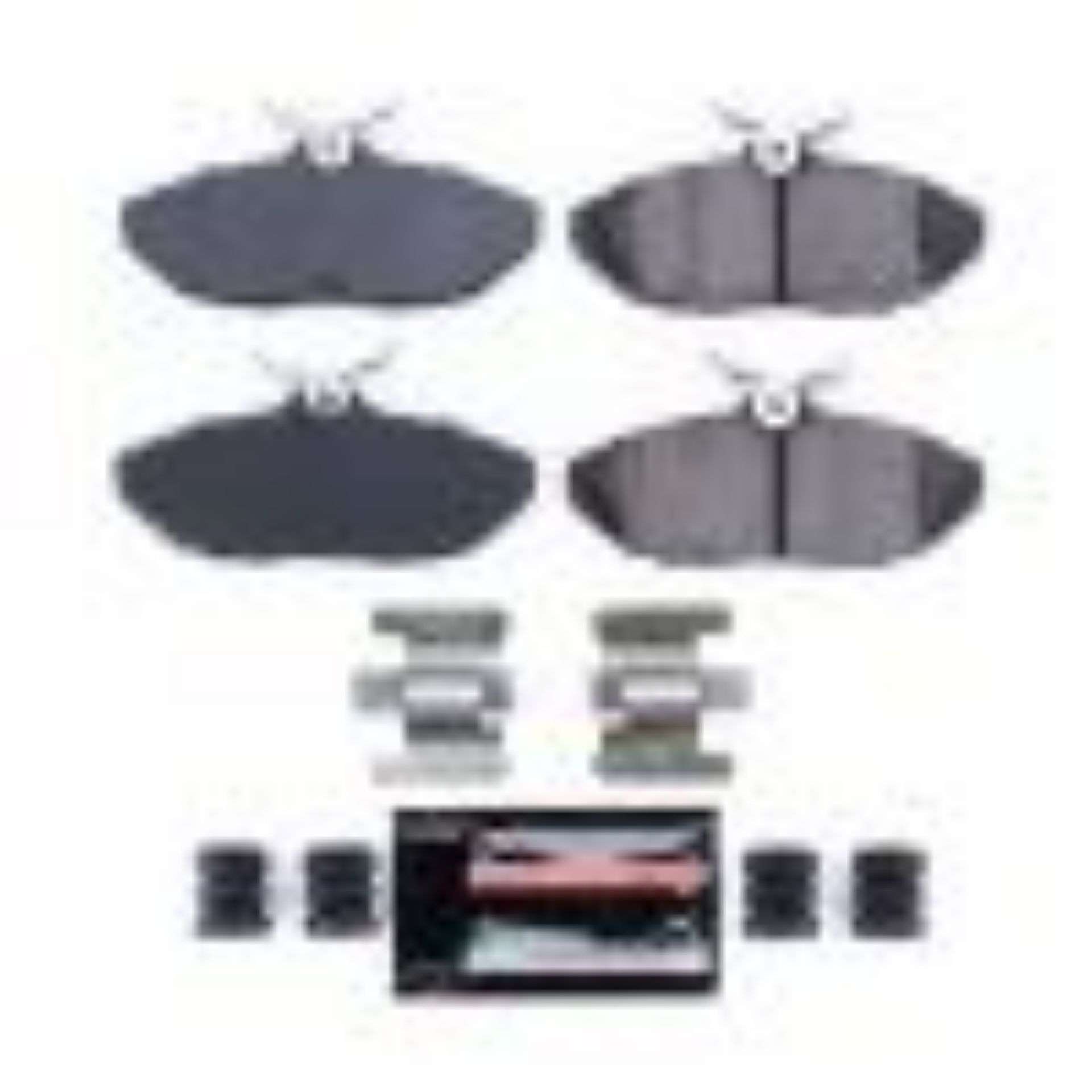 Picture of Power Stop 01-02 Dodge Viper Rear Z23 Evolution Sport Brake Pads w-Hardware