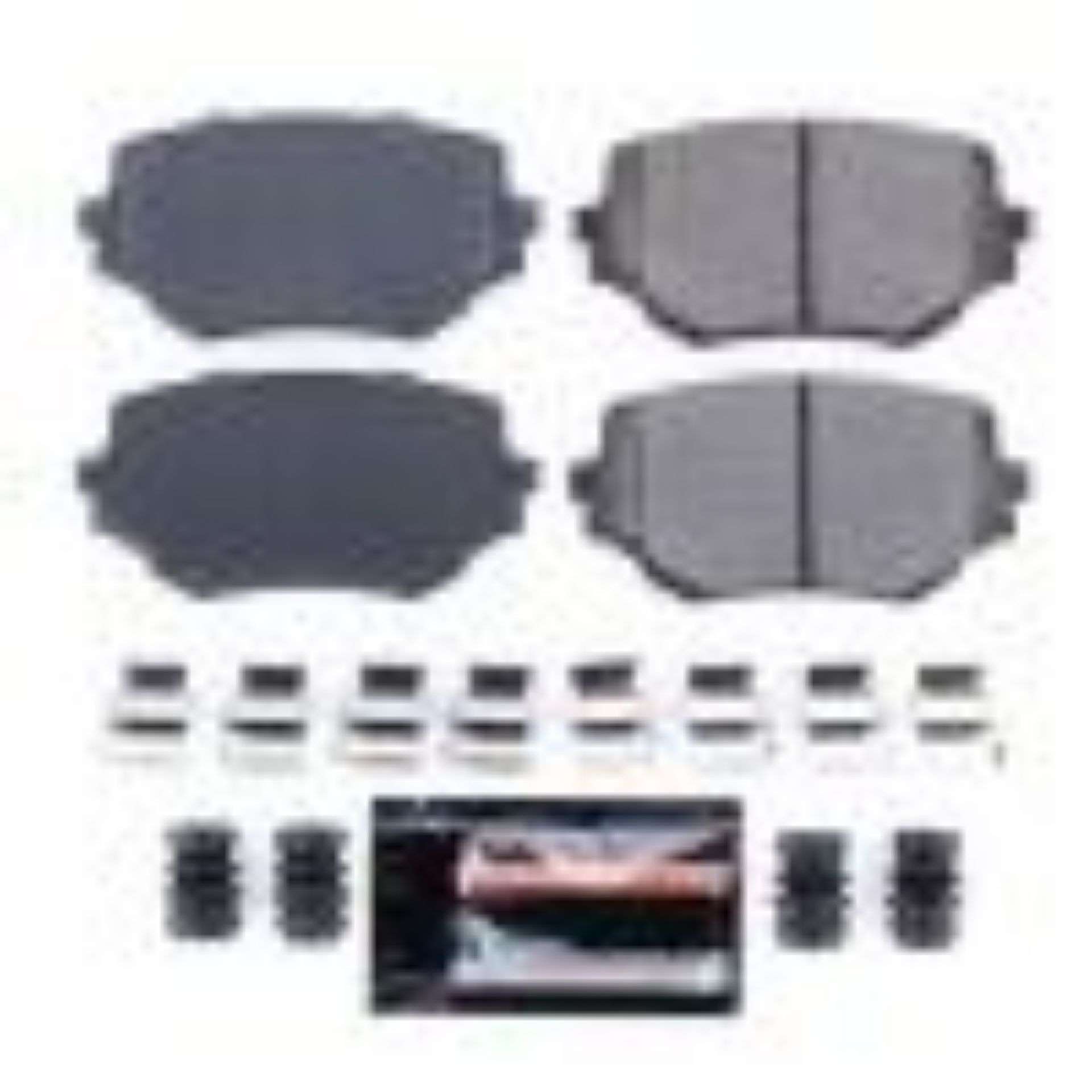 Picture of Power Stop 99-05 Suzuki Grand Vitara Front Z23 Evolution Sport Brake Pads w-Hardware