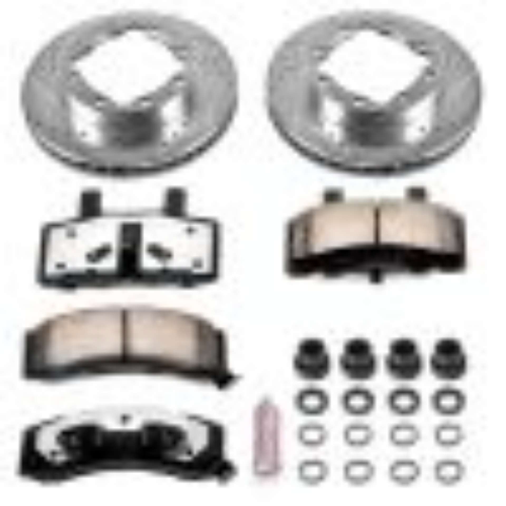 Picture of Power Stop 94-99 Chevrolet K1500 Suburban Front Z36 Truck & Tow Brake Kit