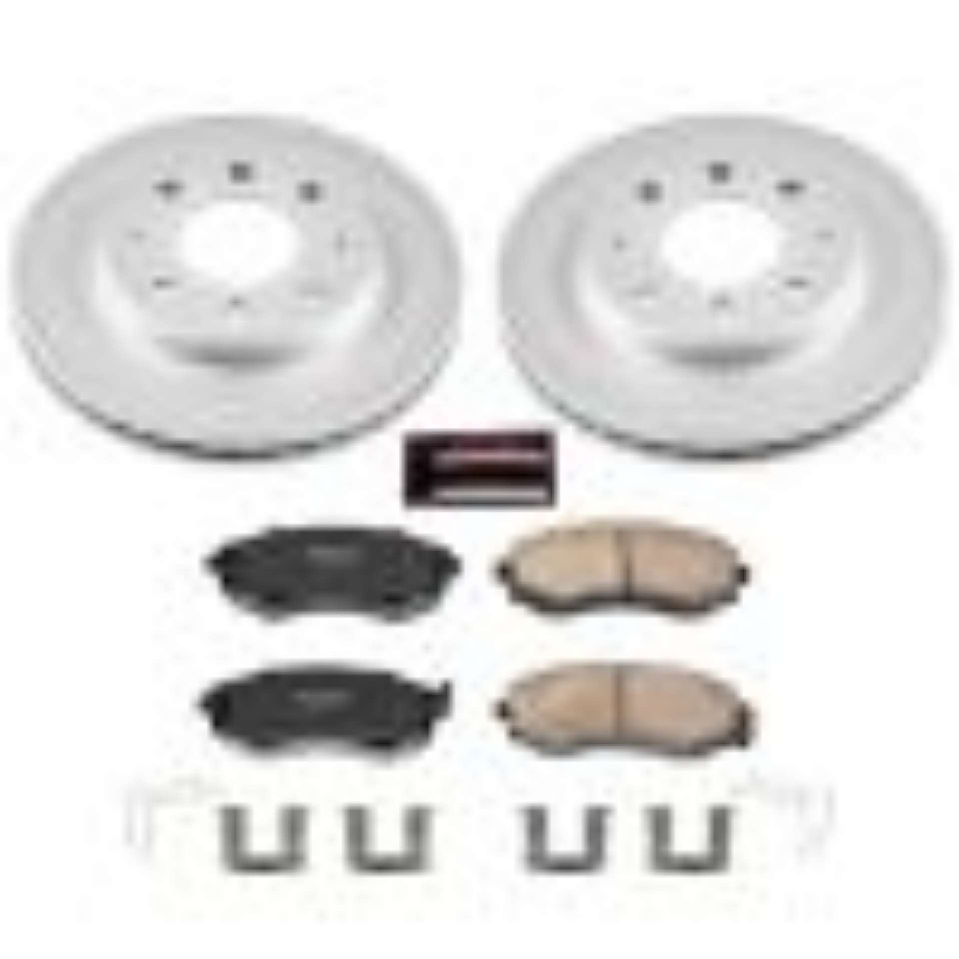 Picture of Power Stop 98-01 Hyundai Elantra Front Z17 Evolution Geomet Coated Brake Kit