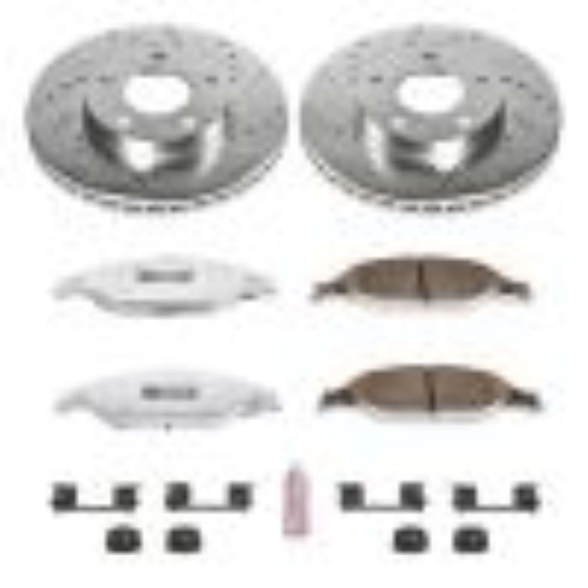 Picture of Power Stop 99-04 Ford Mustang Front Z26 Street Warrior Brake Kit