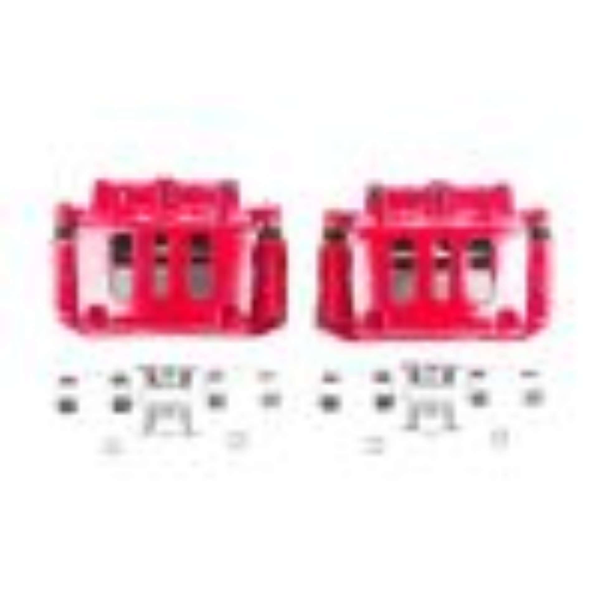 Picture of Power Stop 98-02 Ford Crown Victoria Front Red Calipers w-Brackets - Pair